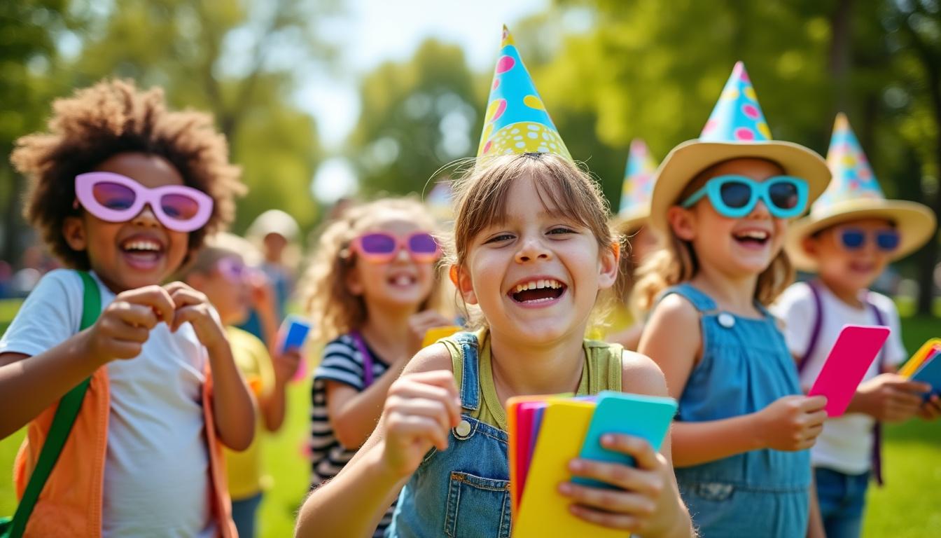 découvrez des idées amusantes et originales de gages pour enfants avec générateur de gages sur filmsauvages.com, parfait pour animer vos jeux et créer de bons moments de rire.